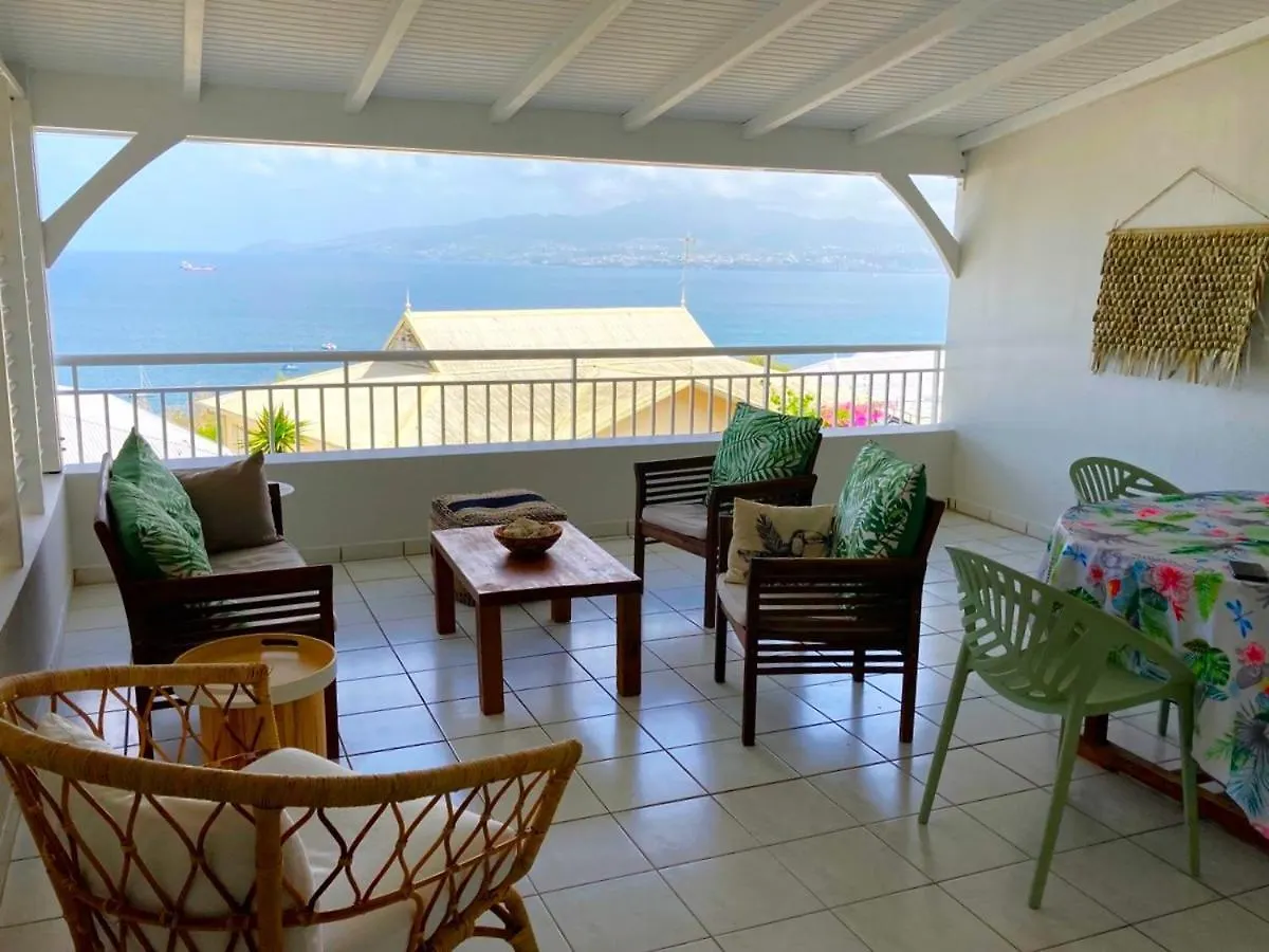 Ti Mor Bras - Vue Mer Panoramique - Grande Terrasse Les Trois-Ilets Lejlighed